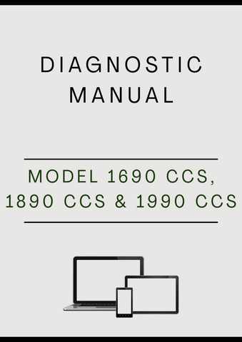 MODEL 1690 CCS, 1890 CCS AND 1990 CCS CENTRAL SYSTEM DIAGNOSTIC MANUAL- PDF