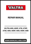 VALTRA A650, A650F, A750, A750F, A750L A850, A850F, A950, A950F, A990 TRACTOR REPAIR MANUAL - PDF FILE