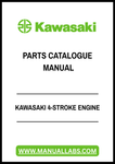 KAWASAKI 4-STROKE ENGINE PARTS CATALOGUE MANUAL - PDF FILE