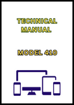 MODEL 410 BACKHOE LOADER TECHNICAL MANUAL - PDF