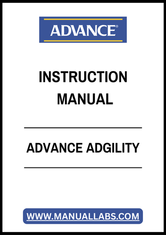 ADVANCE ADGILITY INSTRUCTION MANUAL – PDF FILE
