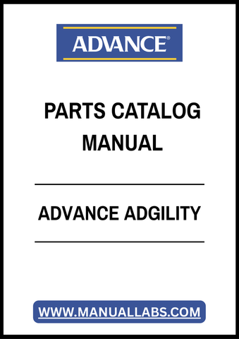 ADVANCE ADGILITY PARTS CATALOG MANUAL – PDF FILE