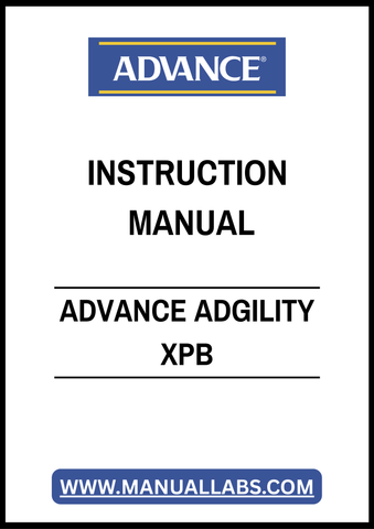 ADVANCE ADGILITY XPB INSTRUCTION MANUAL – PDF FILE