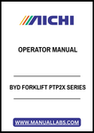 BYD FORKLIFT PTP2X SERIES OPERATOR MANUAL - PDF FILE