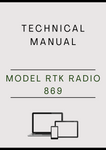 MODEL RTK RADIO 869 TECHNICAL MANUAL - PDF