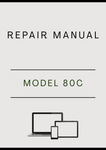 MODEL 80C CRAWLER EXCAVATOR REPAIR MANUAL - PDF