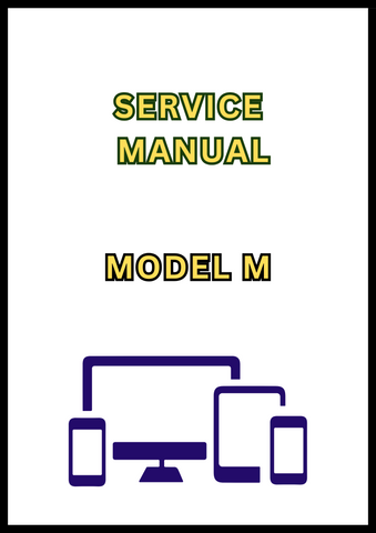 MODEL M TRACTOR SERVICE MANUAL - PDF
