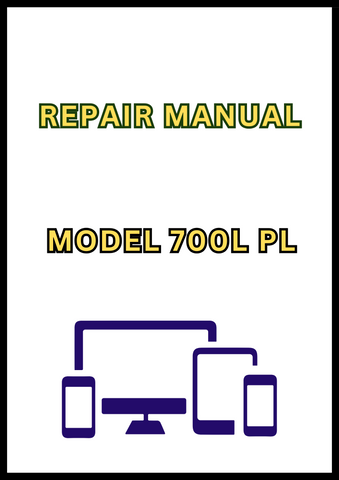 MODEL 700L PL CRAWLER REPAIR MANUAL - PDF