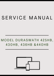 MODEL DURASWATH 425HB, 430HB, 436HB AND 440HB DRAPER HEADER SERVICE MANUAL - PDF