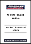 AIRCRAFT F-104D USAF SERIES AIRCRAFT FLIGHT MANUAL - PDF FILE