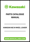 KAWASAKI 60Z III WHEEL LOADER PARTS CATALOGUE MANUAL - PDF FILE