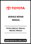 TOYOTA 7BNCU15, 7BNCU18, 7BNCU20, 7BNCU25 STAND-UP END-CONTROL LIFT TRUCK SERVICE REPAIR MANUAL - PDF FILE