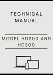 MODEL HD200 AND HD300 ATTACHMENT FOR PROGATOR UTILITY VEHICLE TECHNICAL MANUAL - PDF