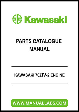KAWASAKI 70ZⅣ-2 ENGINE PARTS CATALOGUE MANUAL - PDF FILE