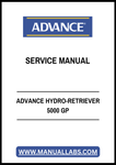 ADVANCE HYDRO-RETRIEVER 5000 GP SERVICE MANUAL - PDF FILE