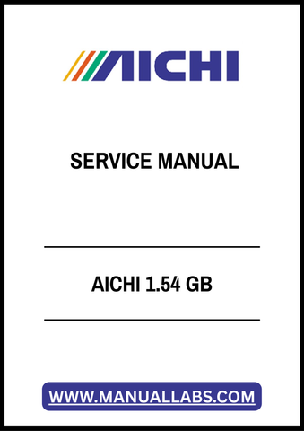 AICHI 1.54 GB SERVICE MANUAL - PDF FILE