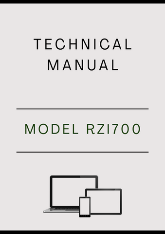 MODEL RZI700 ROOT ZONE INJECTION SYSTEM TECHNICAL MANUAL - PDF