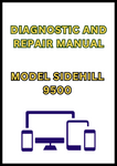 MODEL SIDEHILL 9500 COMBINE DIAGNOSTIC AND REPAIR MANUAL - PDF
