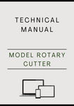 MODEL ROTARY CUTTER GEAR CASES COMPONENT TECHNICAL MANUAL - PDF
