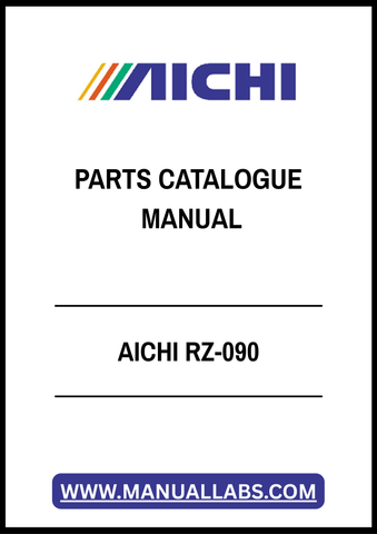 AICHI RZ-090 PARTS CATALOGUE MANUAL - PDF FILE