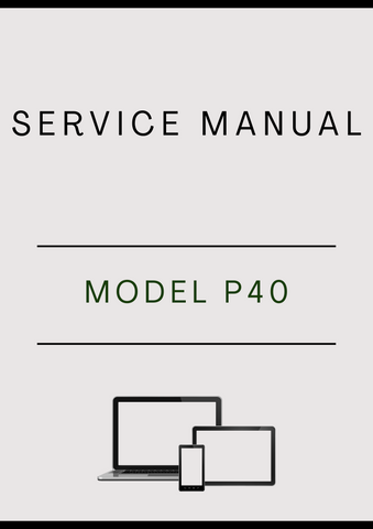 MODEL P40 PLANETARY TRANSMISSION SERVICE MANUAL - PDF
