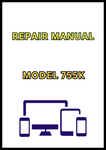 MODEL 755K CRAWLER LOADER REPAIR MANUAL - PDF
