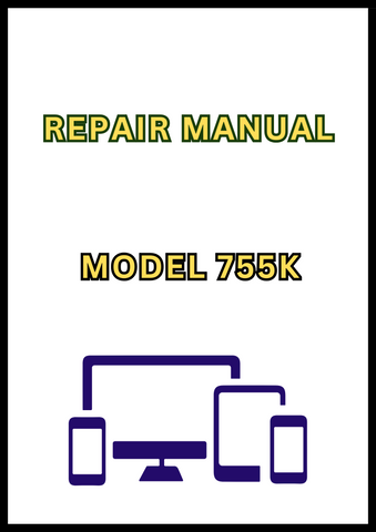 MODEL 755K CRAWLER LOADER REPAIR MANUAL - PDF