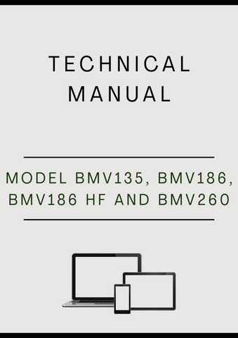 MODEL BMV135, BMV186, BMV186 HF AND BMV260 HYDROSTATIC MOTOR TECHNICAL MANUAL - PDF