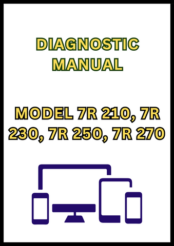 MODEL 7R 210, 7R 230, 7R 250, 7R 270, 7R 290, 7R 310, 7R 330 AND 7R 350 TRACTOR DIAGNOSTIC MANUAL - PDF