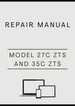 MODEL 27C ZTS AND 35C ZTS COMPACT EXCAVATOR REPAIR MANUAL - PDF