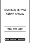 MODEL 6100, 6500, 6600 SELF-PROPELLED SPRAYER TECHNICAL SERVICE REPAIR MANUAL - PDF FILE