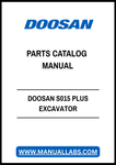 DOOSAN S015 PLUS EXCAVATOR PARTS CATALOG MANUAL - PDF FILE