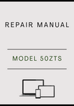 MODEL 50ZTS COMPACT EXCAVATOR REPAIR MANUAL - PDF