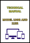 MODEL 109R AND 112R CUTTING PLATFORM TECHNICAL MANUAL - PDF