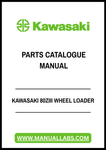 KAWASAKI 80ZIII WHEEL LOADER PARTS CATALOGUE MANUAL - PDF FILE