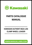 Discover the ultimate resource for your Kawasaki Authent 85ZA Log Clamp Wheel Loader with our comprehensive Parts Catalogue Manual. This PDF file is meticulously designed to provide you with detailed diagrams, part numbers, and specifications, ensuring you have everything you need for efficient maintenance and repairs.