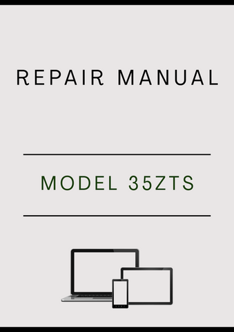 MODEL 35ZTS COMPACT EXCAVATOR REPAIR MANUAL - PDF