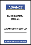 ADVANCE SC500 ECOFLEX PARTS CATALOG MANUAL - PDF FILE