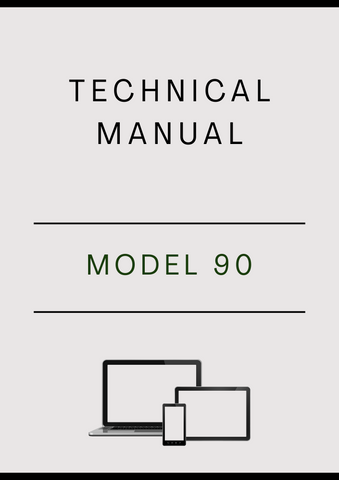 MODEL 90 SKID STEER LOADER TECHNICAL MANUAL - PDF
