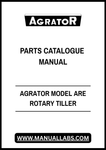 AGRATOR MODEL ARE ROTARY TILLER PARTS CATALOGUE MANUAL - PDF FILE