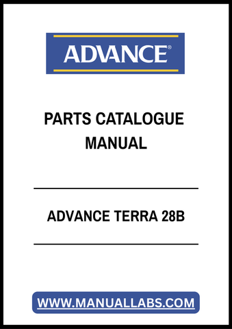 ADVANCE TERRA 28B PARTS CATALOGUE MANUAL - PDF FILE