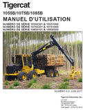 TIGERCAT 1055B FORWARDER USER MANUAL