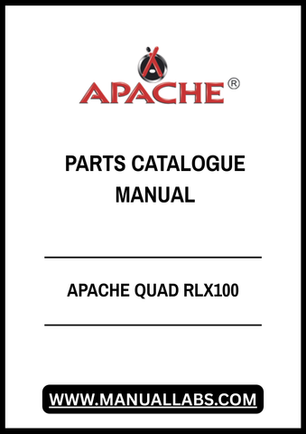 Discover the ultimate resource for your APACHE QUAD RLX100 with our comprehensive Parts Catalogue Manual in PDF format. This essential guide provides detailed diagrams and specifications, ensuring you have all the information you need to maintain and repair your quad efficiently.