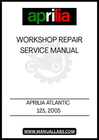 UNLOCK THE FULL POTENTIAL OF YOUR APRILIA ATLANTIC 125 WITH OUR COMPREHENSIVE 2005 WORKSHOP REPAIR SERVICE MANUAL IN PDF FORMAT. THIS ESSENTIAL GUIDE IS DESIGNED FOR BOTH NOVICE AND EXPERIENCED MECHANICS, PROVIDING DETAILED INSTRUCTIONS AND DIAGRAMS TO ENSURE YOU CAN TACKLE ANY REPAIR OR MAINTENANCE TASK WITH CONFIDENCE.