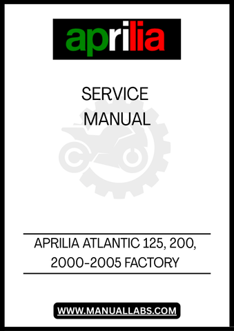 UNLOCK THE FULL POTENTIAL OF YOUR APRILIA ATLANTIC 125 AND 200 WITH OUR COMPREHENSIVE FACTORY SERVICE MANUAL, SPECIFICALLY DESIGNED FOR MODELS PRODUCED BETWEEN 2000 AND 2005. THIS PDF FILE IS AN ESSENTIAL RESOURCE FOR BOTH NOVICE AND EXPERIENCED MECHANICS, PROVIDING DETAILED INSTRUCTIONS AND DIAGRAMS TO ENSURE YOUR SCOOTER RUNS SMOOTHLY AND EFFICIENTLY.