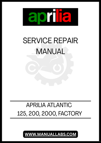 UNLOCK THE FULL POTENTIAL OF YOUR APRILIA ATLANTIC 125, 200, AND 2000 WITH OUR COMPREHENSIVE FACTORY SERVICE REPAIR MANUAL IN PDF FORMAT. THIS ESSENTIAL GUIDE IS DESIGNED FOR BOTH NOVICE AND EXPERIENCED MECHANICS, PROVIDING DETAILED INSTRUCTIONS AND DIAGRAMS TO ENSURE YOUR SCOOTER RUNS SMOOTHLY AND EFFICIENTLY.
