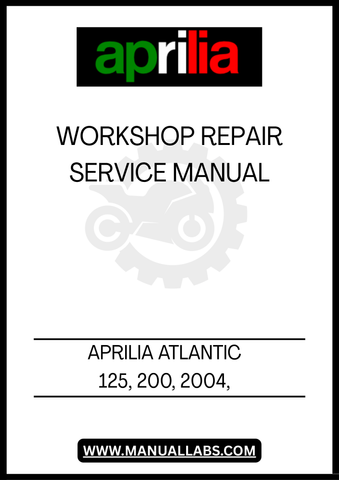 UNLOCK THE FULL POTENTIAL OF YOUR APRILIA ATLANTIC 125 AND 200 WITH OUR COMPREHENSIVE WORKSHOP REPAIR SERVICE MANUAL, SPECIFICALLY DESIGNED FOR THE 2004 MODELS. THIS PDF FILE IS AN ESSENTIAL RESOURCE FOR BOTH DIY ENTHUSIASTS AND PROFESSIONAL MECHANICS, PROVIDING DETAILED INSTRUCTIONS AND INSIGHTS TO KEEP YOUR SCOOTER RUNNING SMOOTHLY.