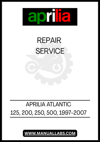 UNLOCK THE FULL POTENTIAL OF YOUR APRILIA ATLANTIC 125, 200, 250, OR 500 WITH OUR COMPREHENSIVE REPAIR SERVICE PDF FILE, COVERING MODELS FROM 1997 TO 2007. THIS ESSENTIAL GUIDE PROVIDES DETAILED INSTRUCTIONS, DIAGRAMS, AND TROUBLESHOOTING TIPS TO HELP YOU MAINTAIN AND REPAIR YOUR SCOOTER WITH CONFIDENCE.
