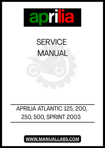 DISCOVER THE ULTIMATE RESOURCE FOR MAINTAINING YOUR APRILIA ATLANTIC 125, 200, 250, 500, AND SPRINT MODELS WITH OUR COMPREHENSIVE 2003 SERVICE MANUAL IN PDF FORMAT. THIS DIGITAL GUIDE IS DESIGNED TO PROVIDE YOU WITH DETAILED INSTRUCTIONS, DIAGRAMS, AND TROUBLESHOOTING TIPS TO KEEP YOUR SCOOTER RUNNING SMOOTHLY AND EFFICIENTLY.