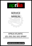 UNLOCK THE FULL POTENTIAL OF YOUR APRILIA ATLANTIC 125, 200, 250, AND 500 WITH OUR COMPREHENSIVE SPRINT SERVICE MANUAL IN PDF FORMAT. THIS ESSENTIAL GUIDE IS DESIGNED FOR BOTH NOVICE AND EXPERIENCED RIDERS, PROVIDING DETAILED INSTRUCTIONS AND INSIGHTS TO KEEP YOUR SCOOTER RUNNING SMOOTHLY AND EFFICIENTLY.